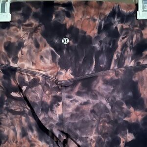 Tie dye Lululemon leggings